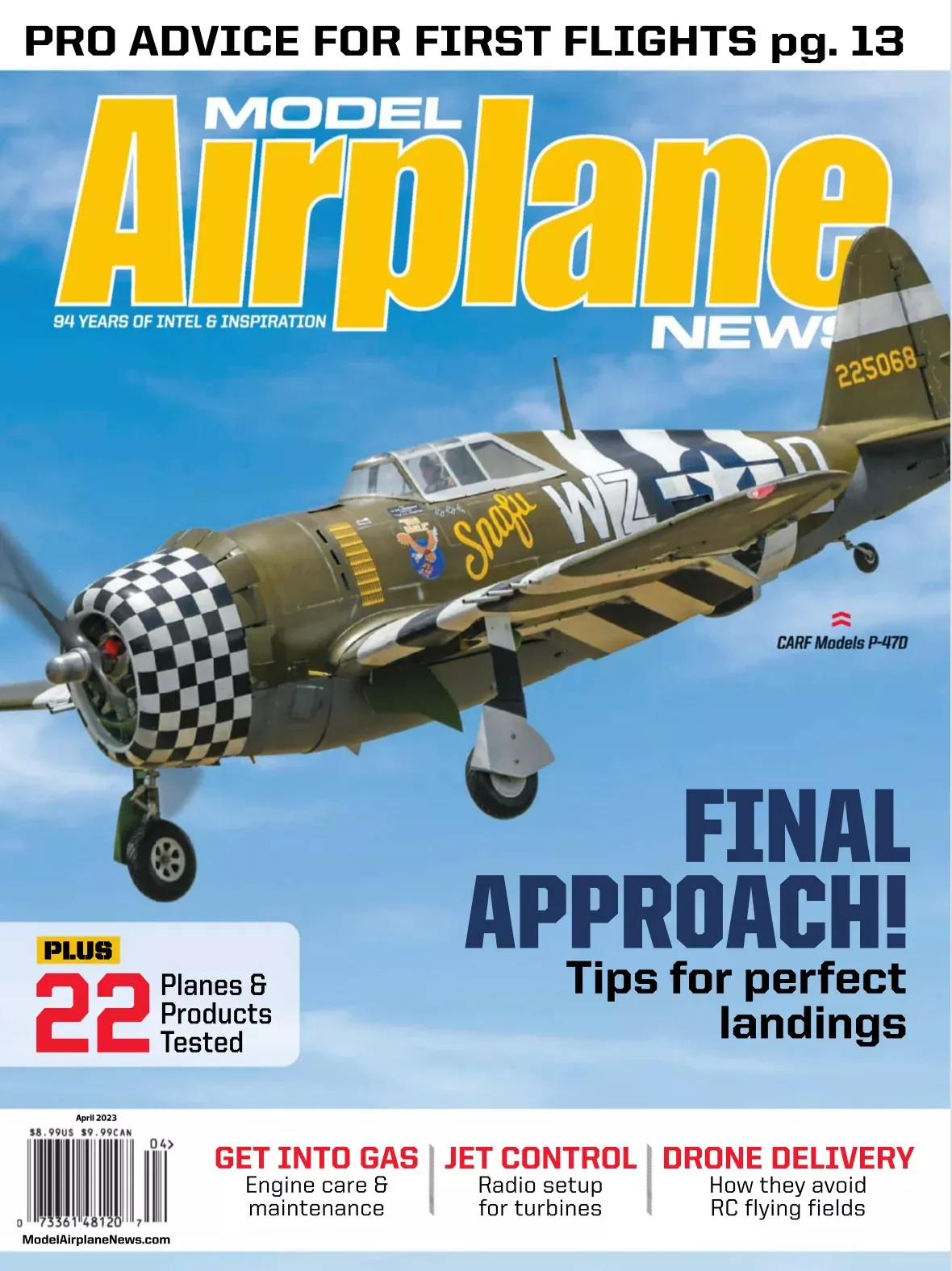 Model Airplane News Magazine April 2023