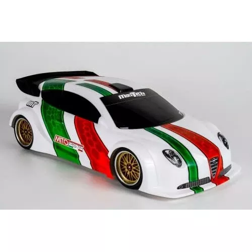 Mon-Tech MB-021-016 Mito Pista 190mm Clear Body