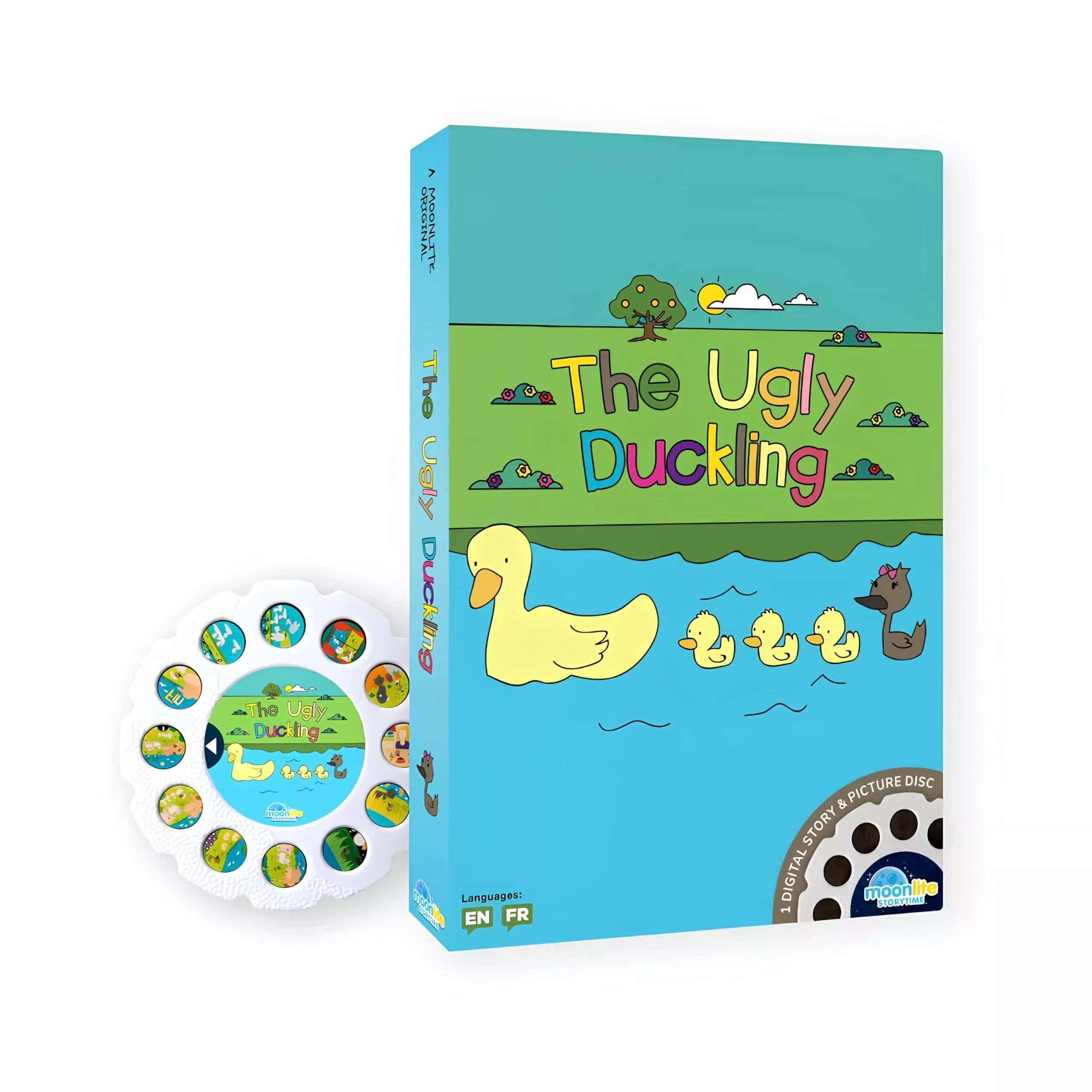 Moonlite Storybook Reel The Ugly Duckling for Projector Multicolor 1 Pack