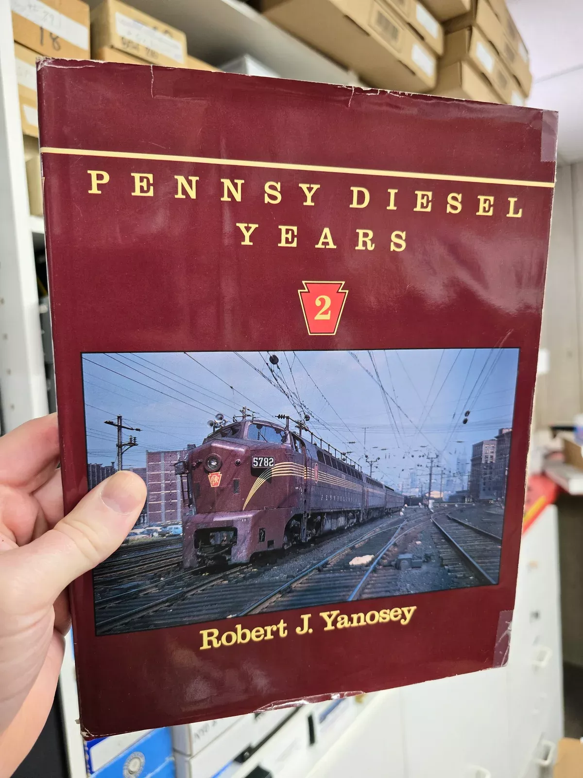 Morning Sun 1009 Pennsy Diesel Years Volume 2 by Robert J. Yanosey - USED