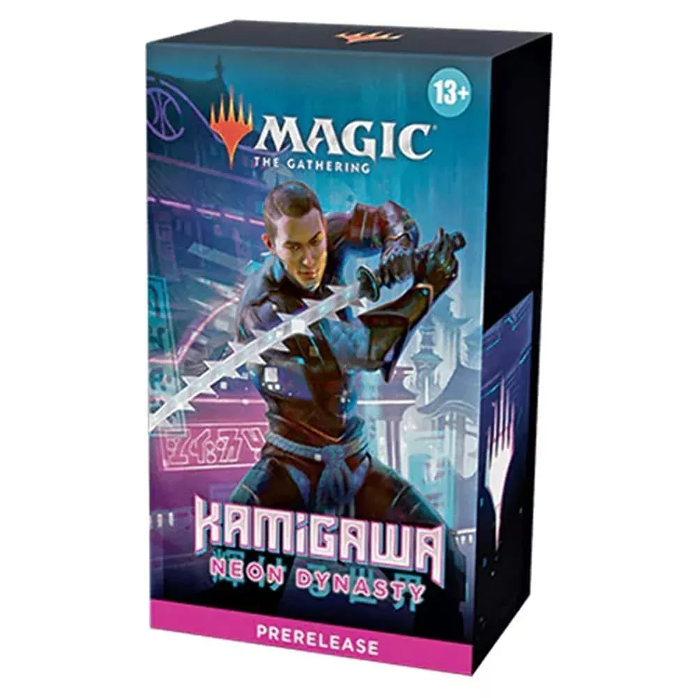 Mtg Trading Card Game Kamigawa Neon Dynasty Pre-Release Pack [Includes