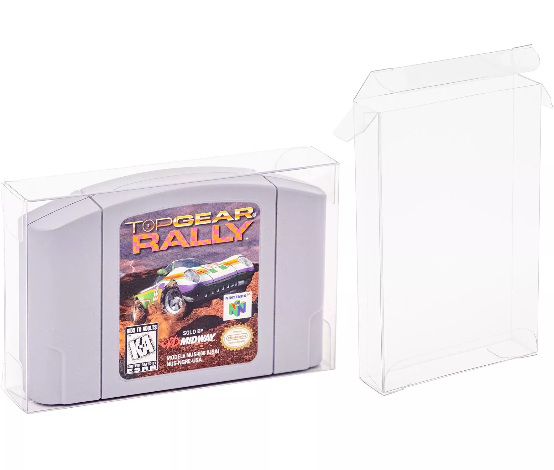 Nintendo N64 Game Cartridge Case