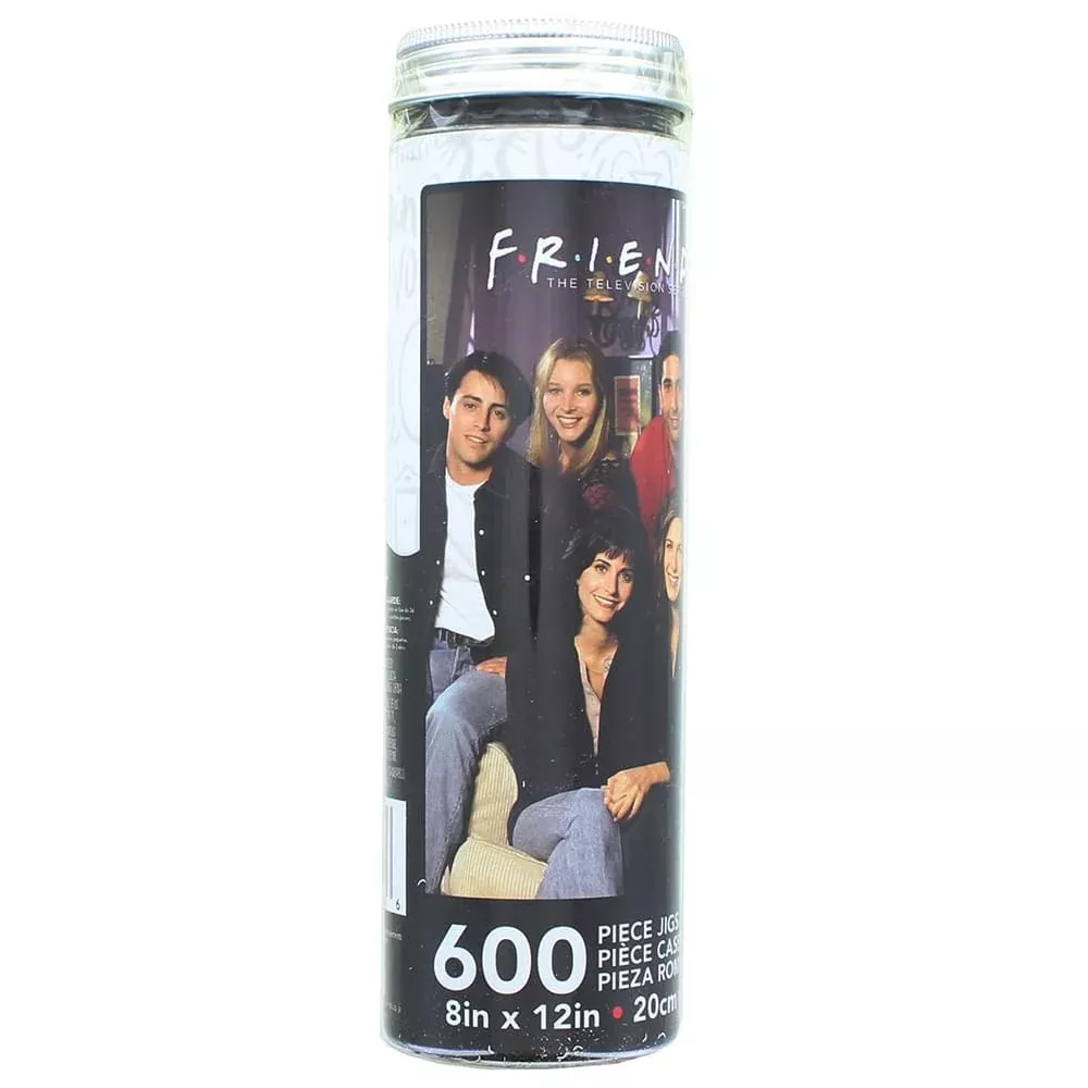 NMR Distribution 600 Piece Jigsaw Puzzle - Friends Cast - Black