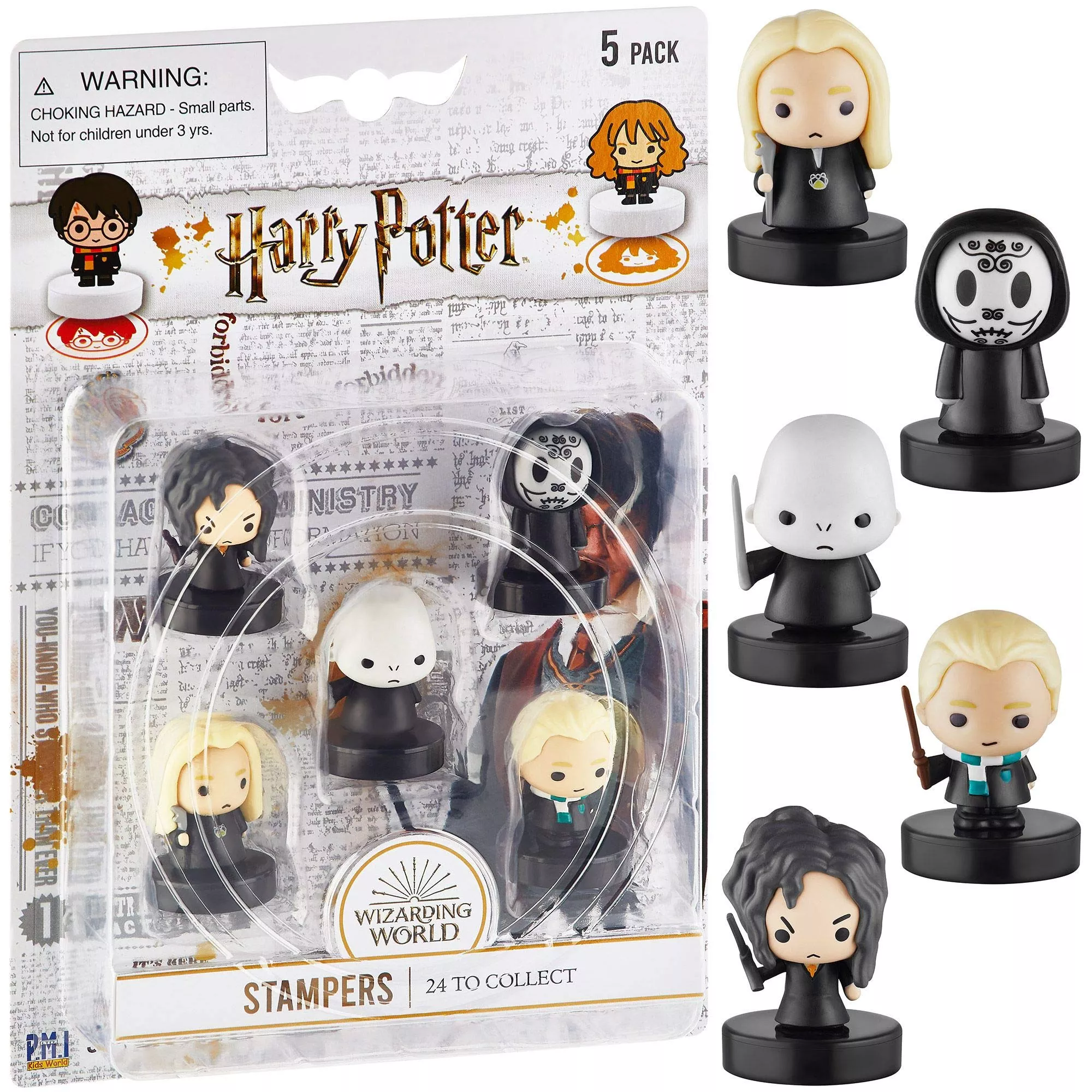 P.M.I. Harry Potter Stampers Set - 5 Figures, 2.5 inches