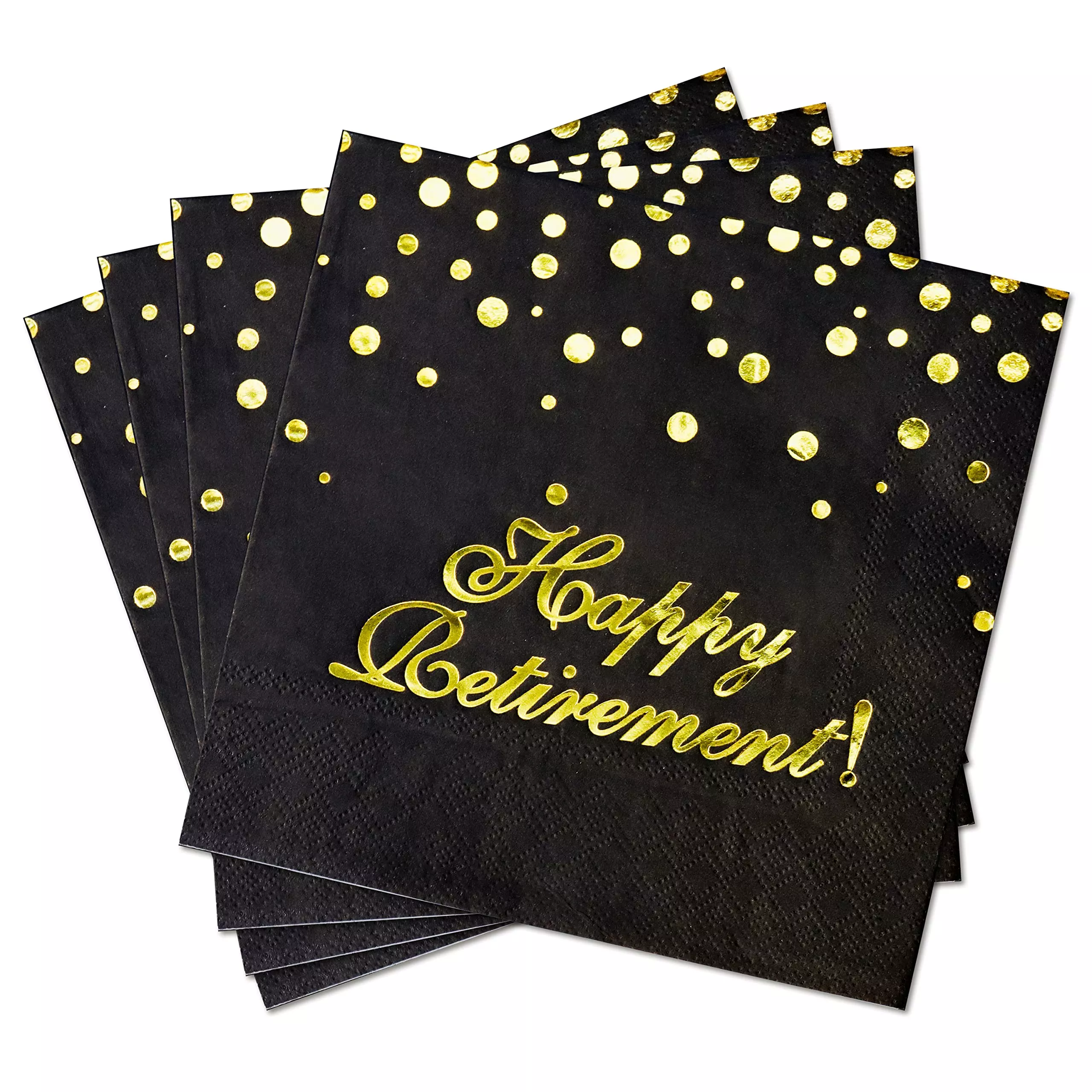 Pandecor 3-Ply Paper Napkins for Birthday Party, 6.5x