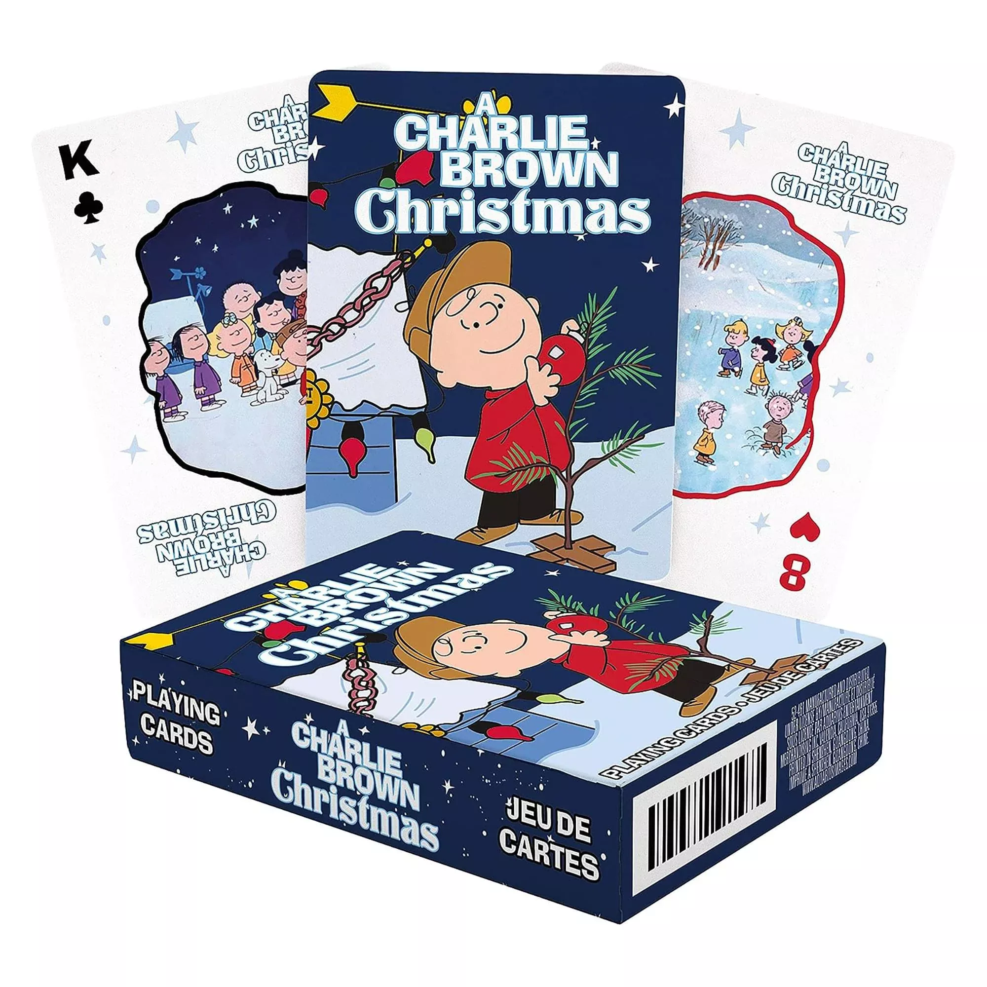 Peanuts Playing Cards Deck - Multi-Colored, Poker Size 3.5 x 2