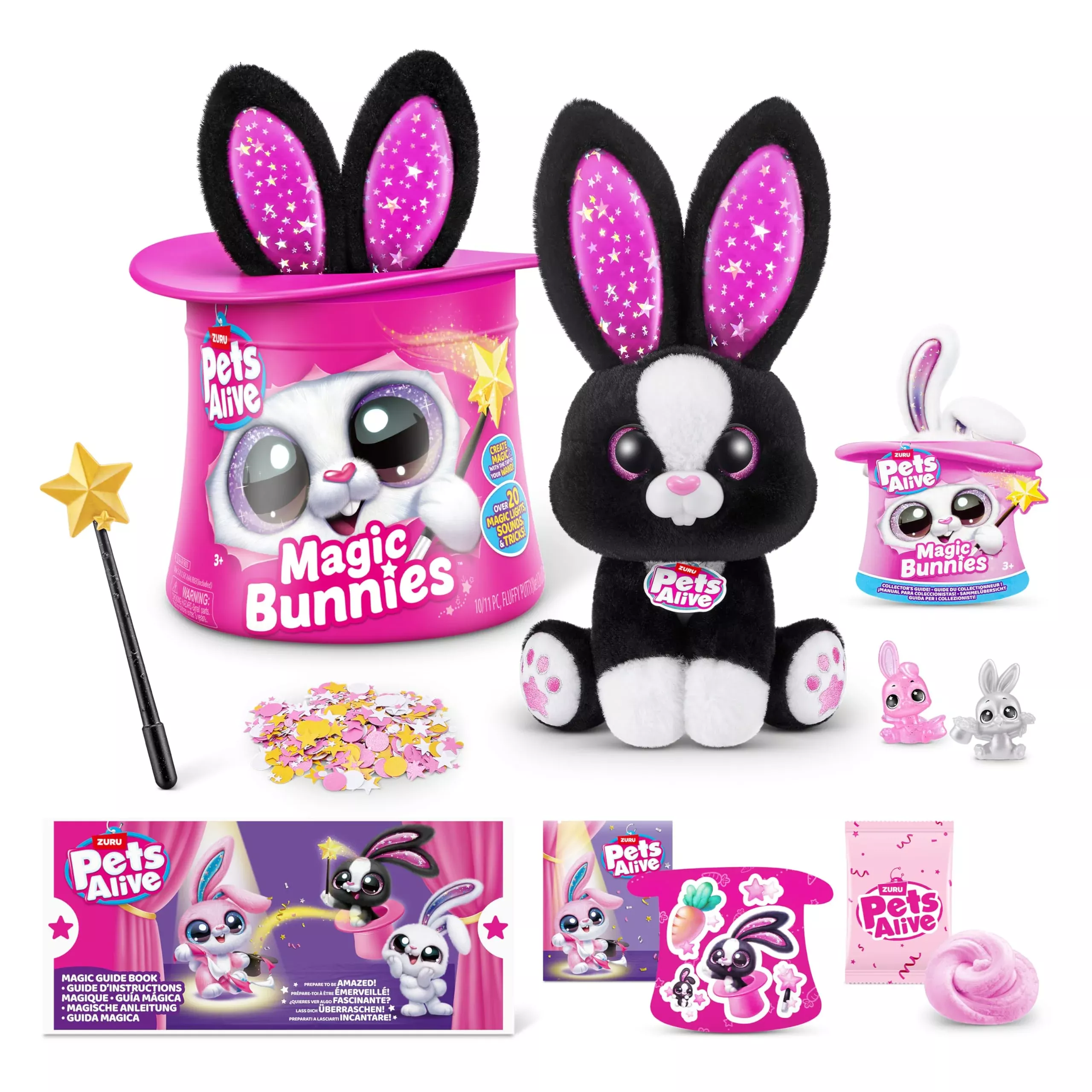 Pets Alive Magic Bunny Interactive Toy - Small, Series 1