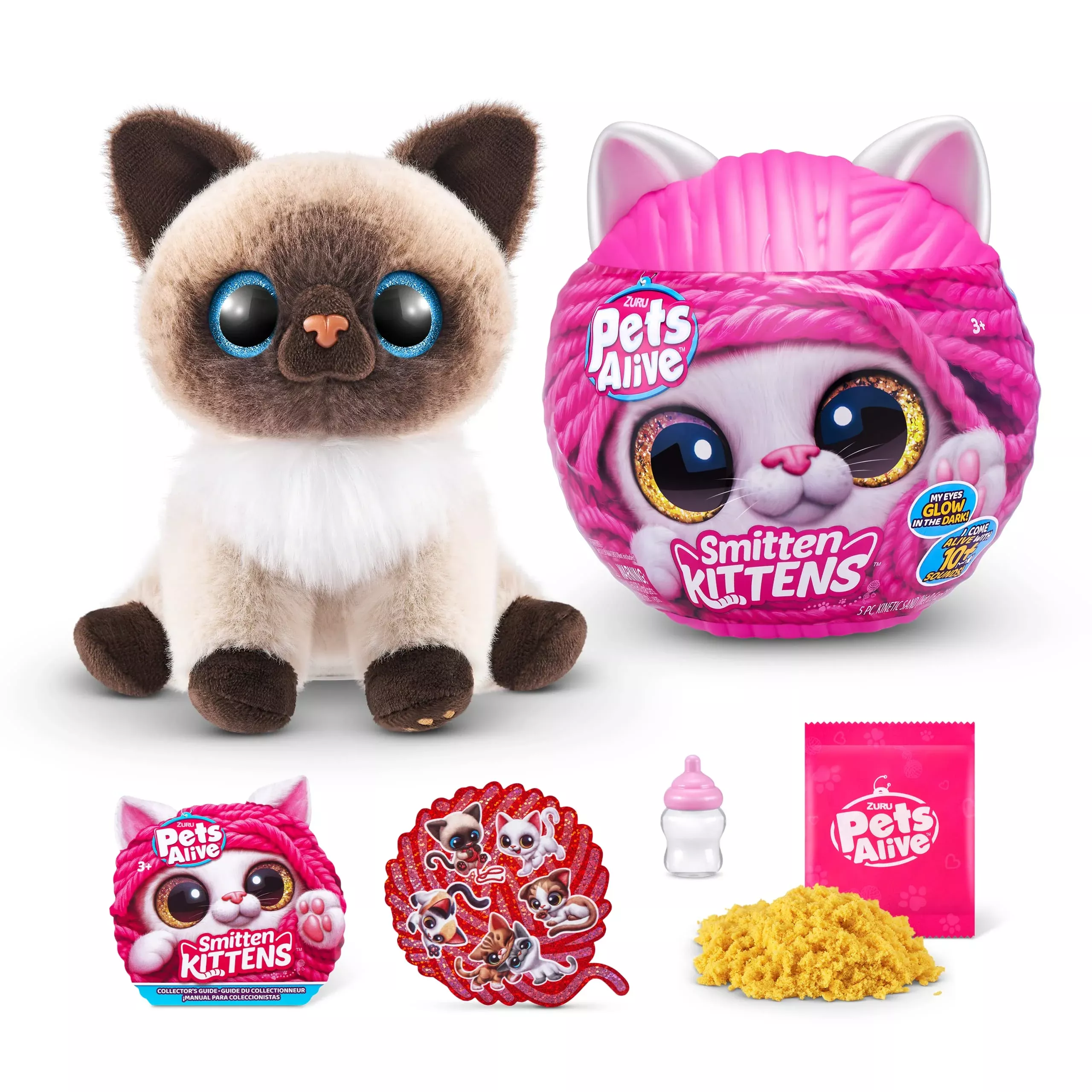 Pets Alive Smitten Kitten Series 1 Mooloo 8 Collectible Kittens