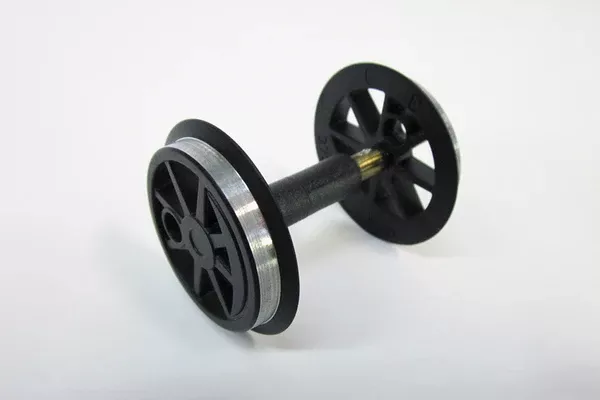 PIKO 36079 G Scale Center Wheelset, 0-6-0T, Black