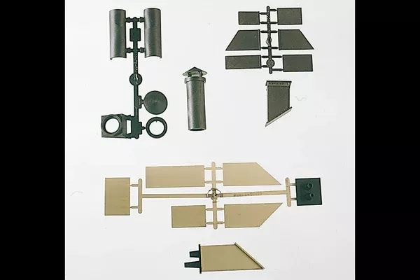 PIKO 62812 G Scale Components Chimneys Assorted