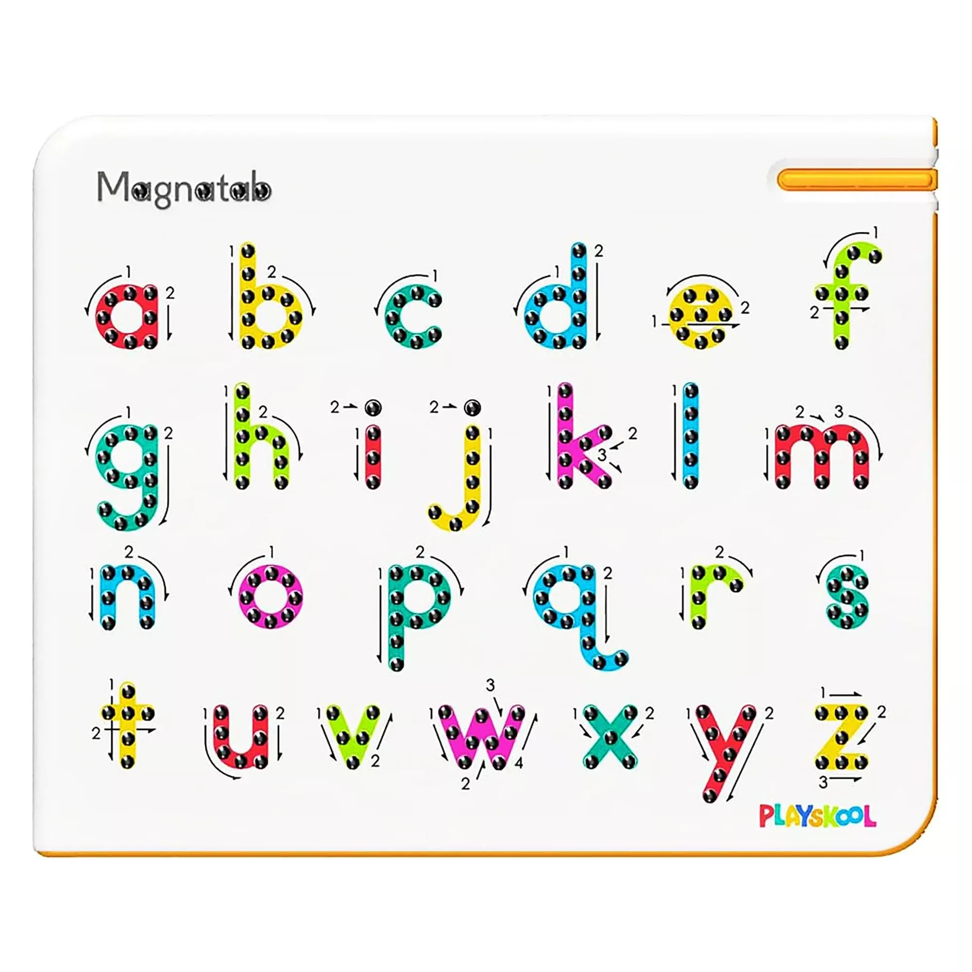Playskool Magnatab Magnetic Alphabet Learning Toy, Multi, One Size