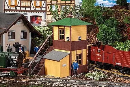 POLA 330852 G Gauge North American Style Signal Interlocking Tower Kit