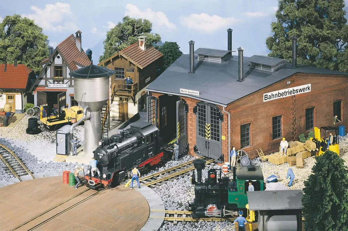 POLA 331752 G Gauge Roundhouse Stall Add On Set