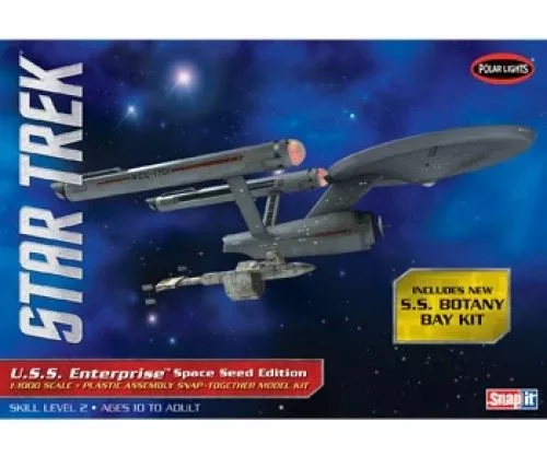Polar Lights 908 1/1000 Star Trek TOS USS Enterprise Space Seed Edition