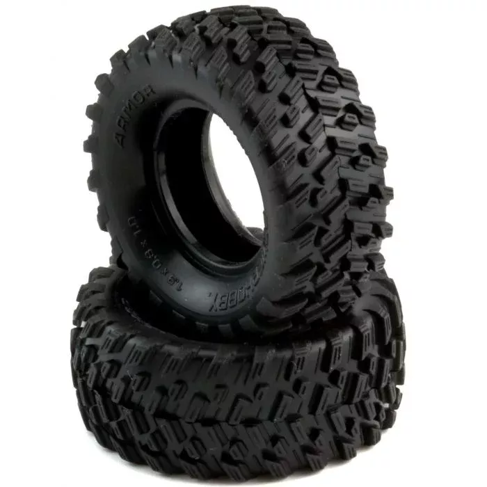 Powerhobby PHT3203 Armor 1.0" Rock Crawler Tires (2 Pack)