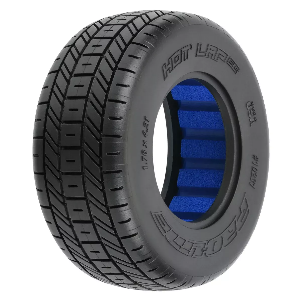 Pro-Line 10231-03 Hot Lap M4 2.2"/3.0" Tires for Dirt Oval SC Trucks (1 Pair)