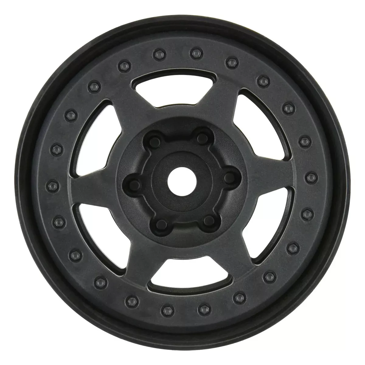 Pro-Line 2809-03 1.9" Holcomb Bead-Loc Crawler Wheels Black 2 Pack