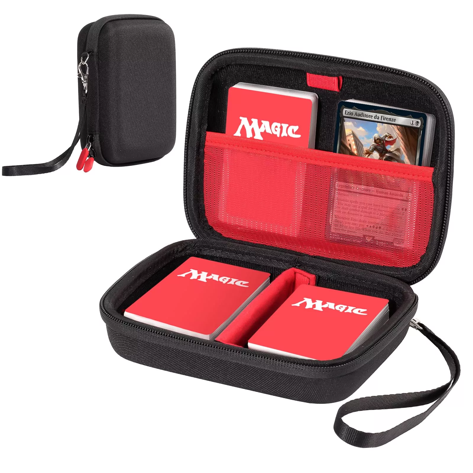 Procase Collectible Trading Card Case, Hard Travel Carrying Storage Bo