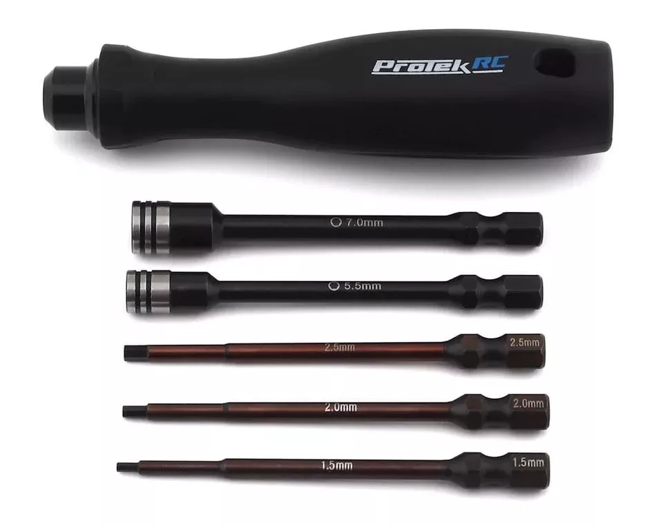 ProTek 8462 TruTorque 5 Piece1/4" Hex & Nut Driver Set