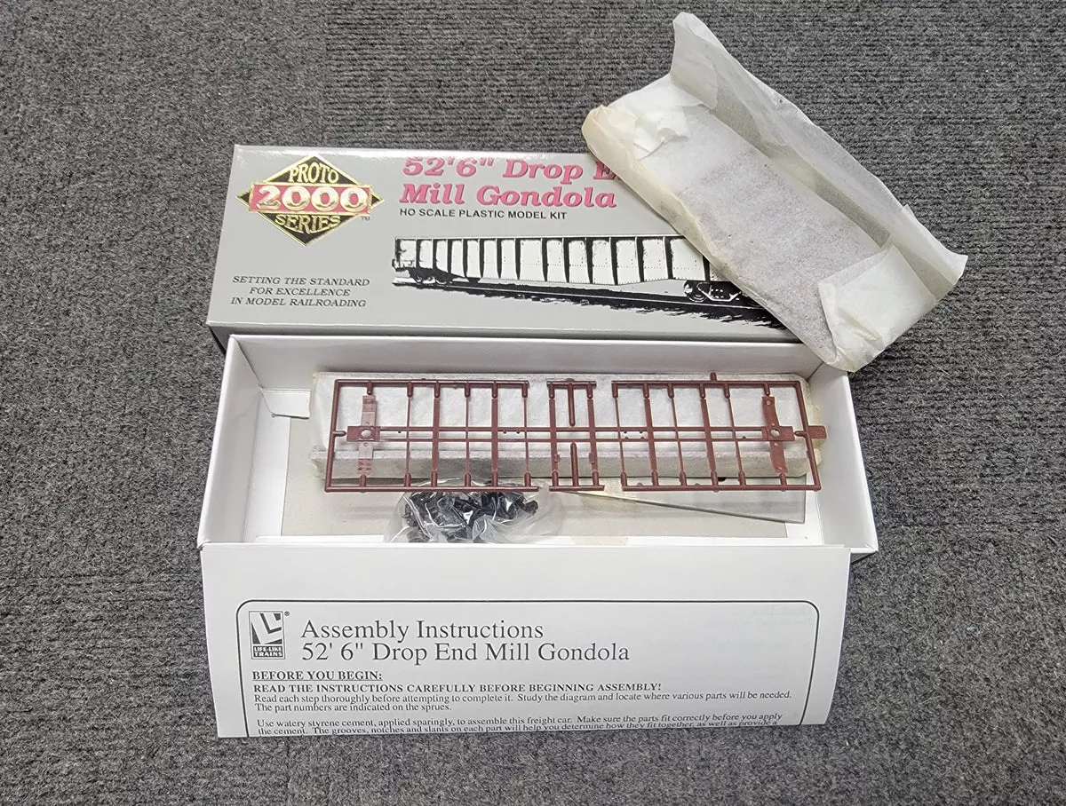 Proto 2000 HO Scale 52'6" Drop End Mill GondolaKit Conrail CR 510906 - NOS