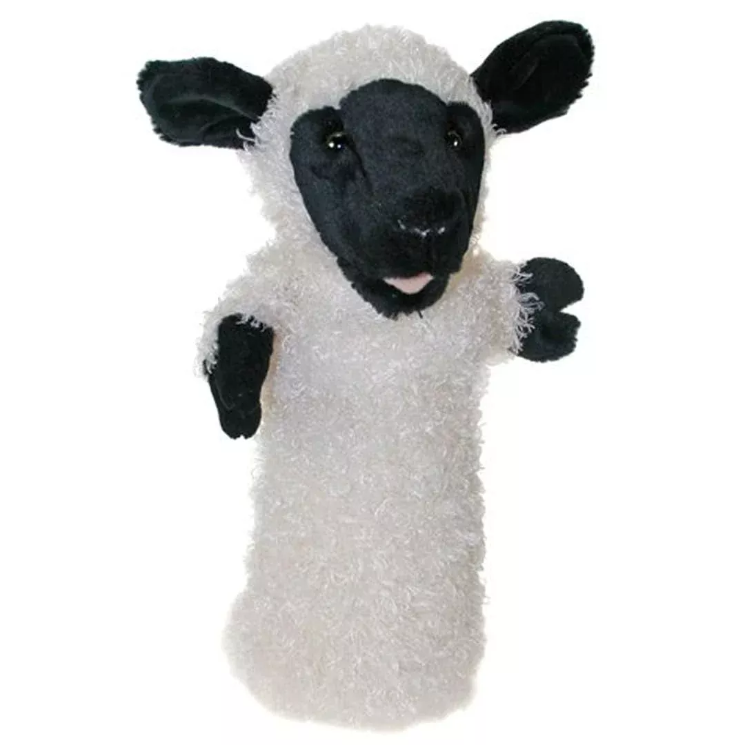 The Puppet Company Long-Sleeves White Sheep Hand Puppet, 15 Inches
