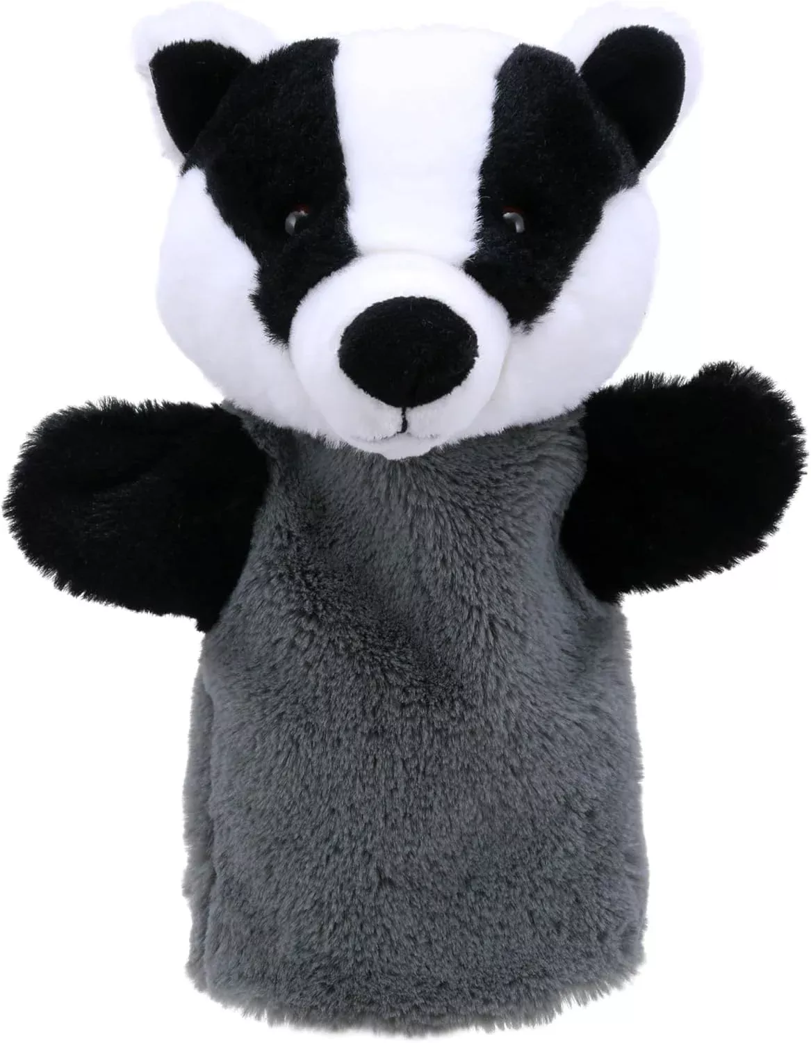 The Puppet Pc004601 Eco Animal Buddies Badger - Hand Puppet