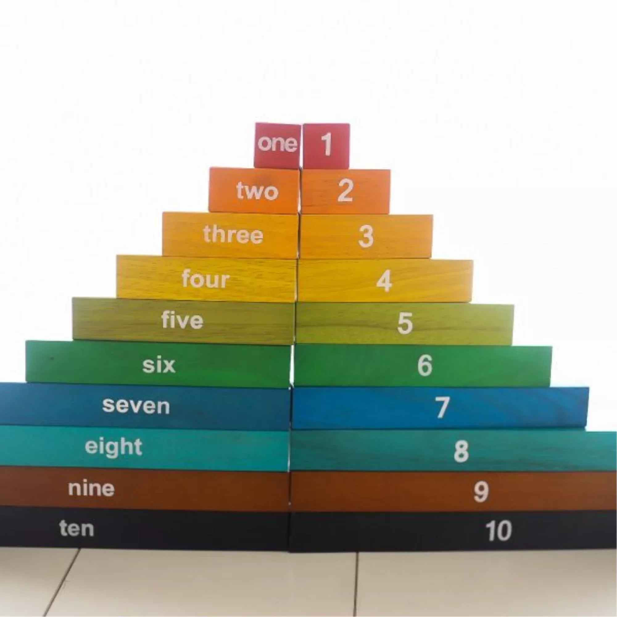 QTOYS AUSTRALIA Montessori Counting Rods - Math Learning Toy