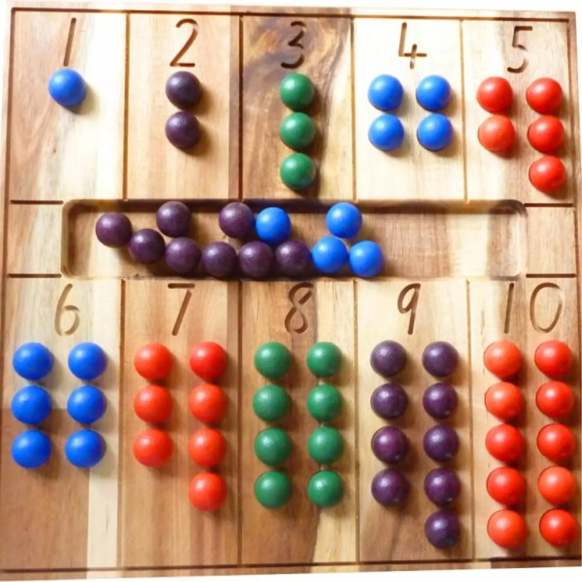 Qtoys Australia Natural Counting Board