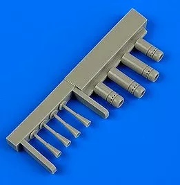 Quickboost 48680 1/48 F4U5 Corsair Night Gun Barrels w/o Pylons for HSG (D)