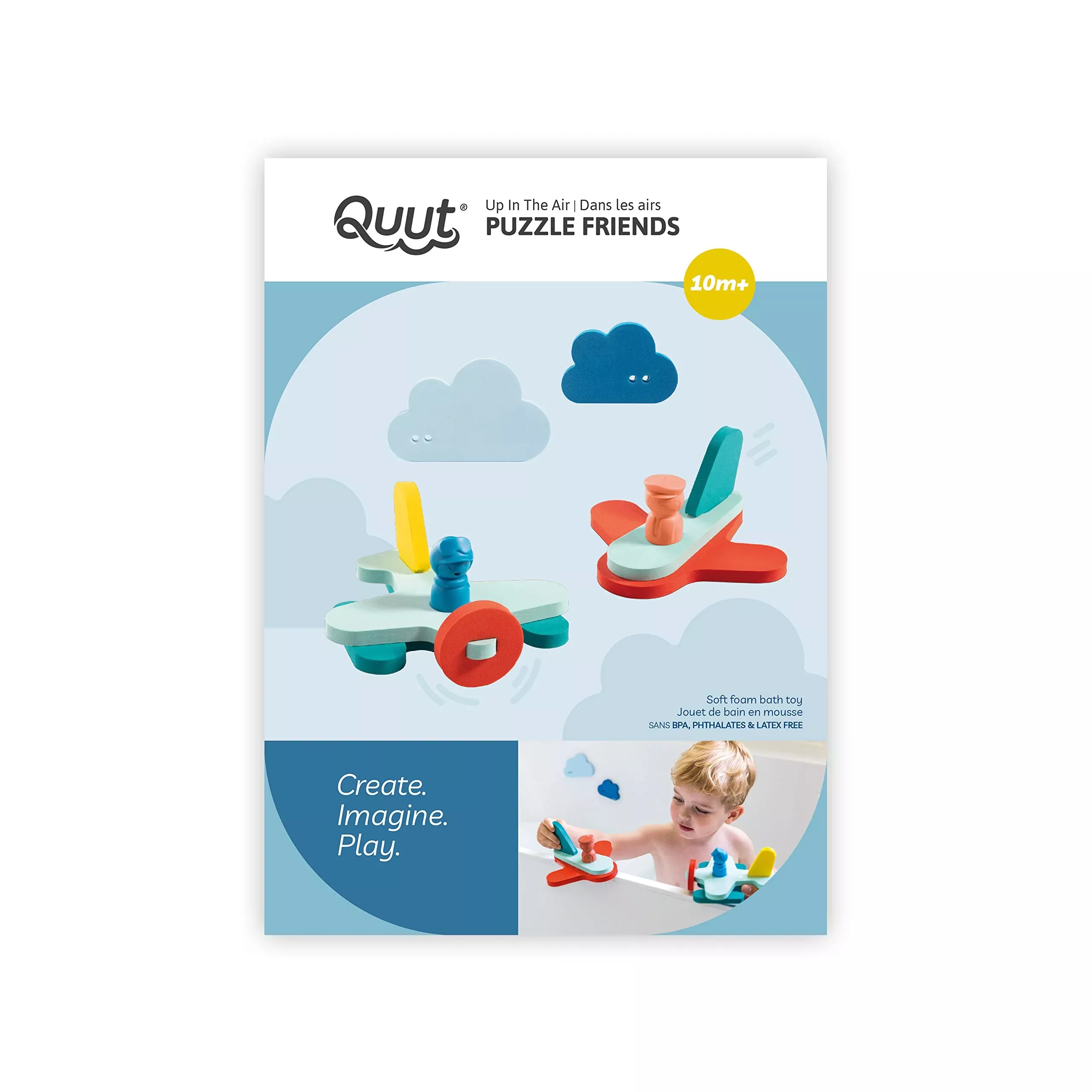 Quut | Puzzle Friends | Up In The Air | Award Winning Children'S Bath