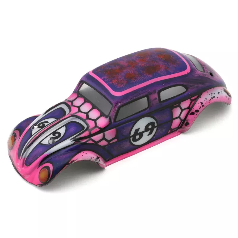 RadianZ Design 07MRBR Losi Micro-B Rabitto Airbrush Pre-Painted Body (Pink 69)