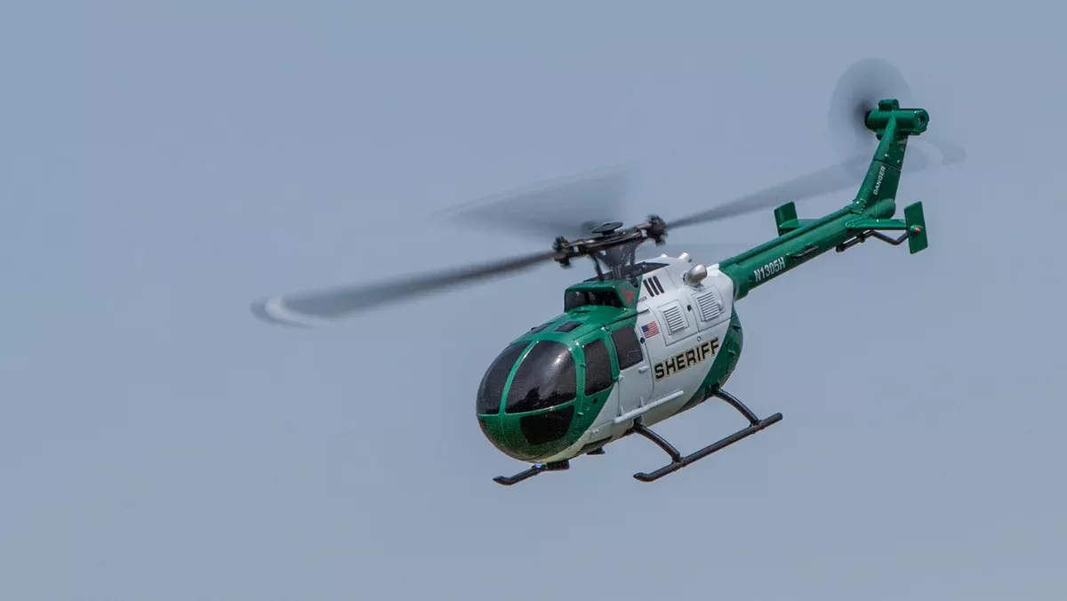 Rage RC 6052 Hero-Copter 4 Blade RTF Helicopter - Sheriff