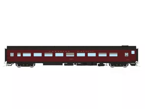 Rapido 100382 HO Scale Lightweight Coach CP - Royal Canadian Pacific 101 Dominion