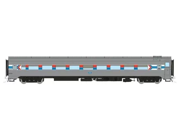 Rapido 100384 HO Scale Lightweight Coach Amtrak - Phase 1 6443