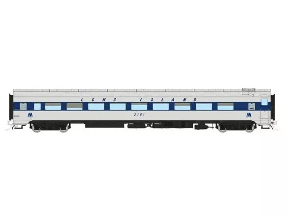 Rapido 100403 HO Scale Lightweight Coach Long Island Railroad 2184