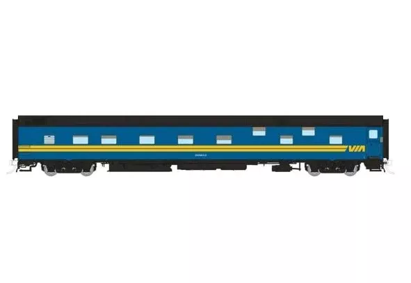 Rapido 101151 HO Scale Duplex Sleeper VIA Rail Canada 1129 Elnora
