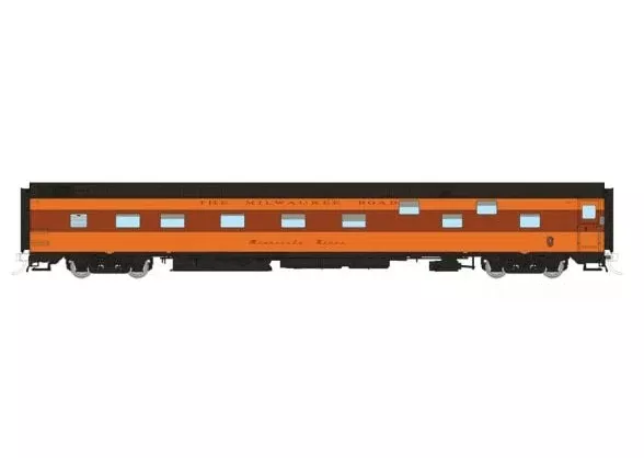 Rapido 101166 HO Scale Duplex Sleeper Milwaukee Road - Hiawatha: Minnesota River