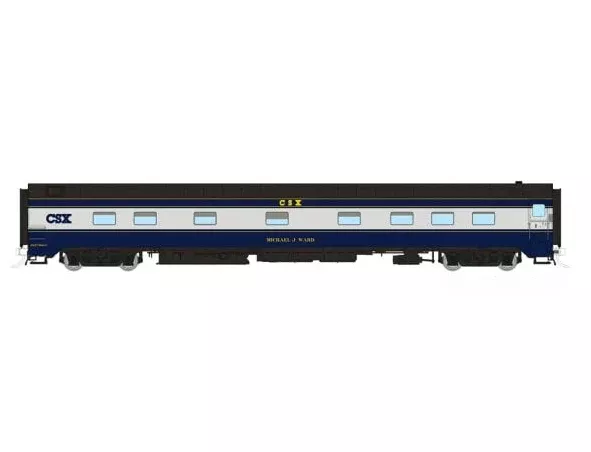 Rapido 104111 HO Scale 10-5 Sleeper CSX: Michael J. Ward