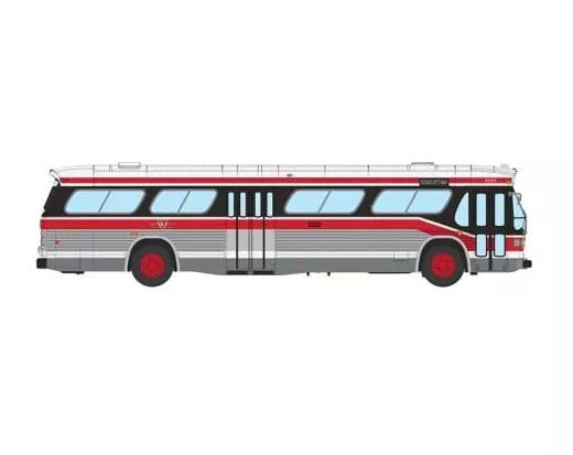 Rapido 751100 HO Scale Deluxe New Look Suburban Bus - TTC - CLRV scheme 8585