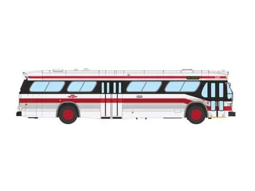 Rapido 751103 HO Scale Deluxe New Look Suburban Bus - TTC - Modern scheme 2286