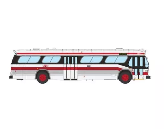 Rapido 751104 HO Scale Deluxe New Look Suburban Bus - TTC - Modern scheme 2444