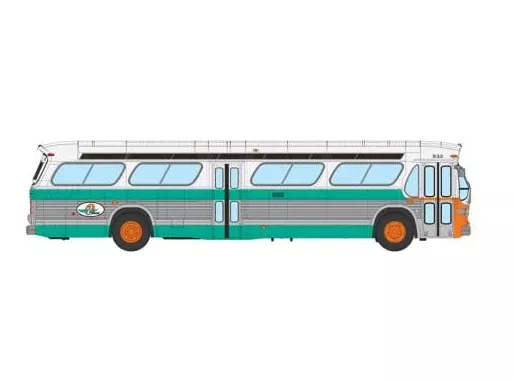 Rapido 753134HO Scale Deluxe New Look Suburban Bus - AC Transit 932