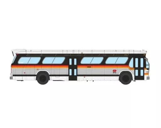 Rapido 753140 HO Scale Deluxe New Look Suburban Bus - Los Angeles SCRTD 1020