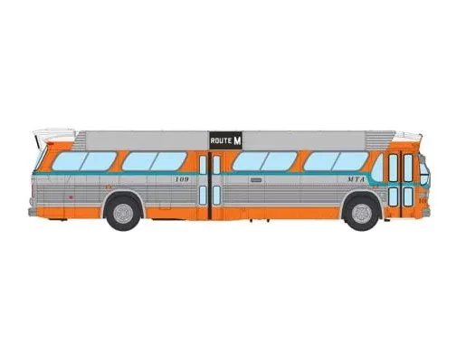 Rapido 753143 HO Scale Deluxe New Look Suburban Bus - Miami-Dade 109