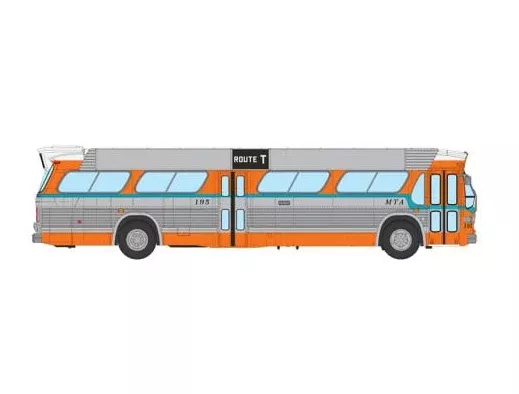 Rapido 753145 HO Scale Deluxe New Look Suburban Bus - Miami-Dade 195