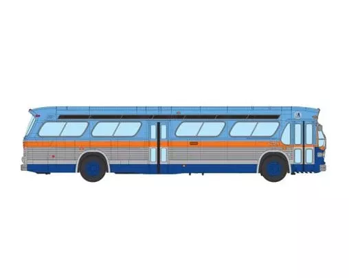 Rapido 753153 HO Scale Deluxe New Look Suburban Bus - Long Island MSBA 659