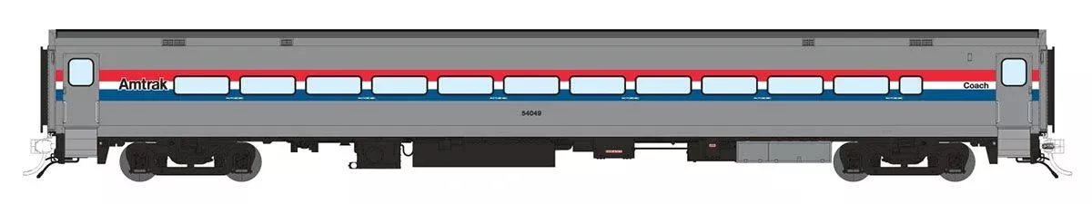 Rapido Trains 128043 HO Scale Horizon Coach Amtrak Phase III 54068