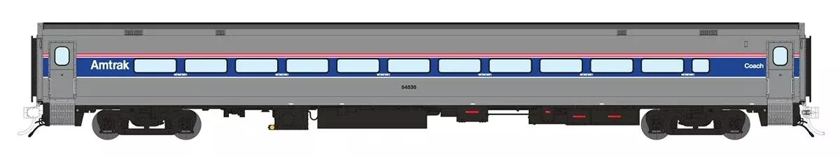 Rapido Trains 128046 HO Scale Horizon Coach Amtrak Phase IV 54532