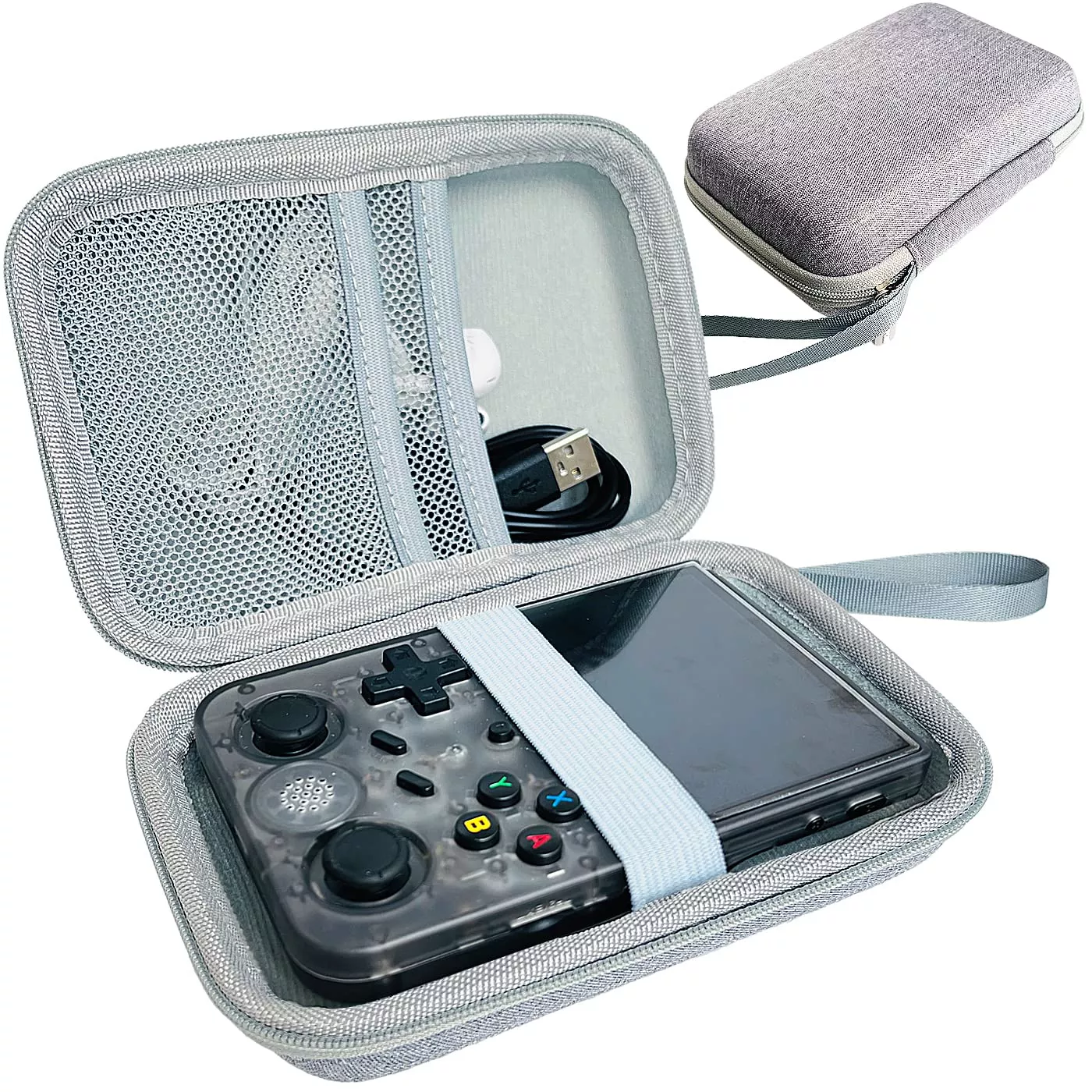 Rawecud Hard Carrying Case For Rg353V Handheld Game Console, Rg353V Po
