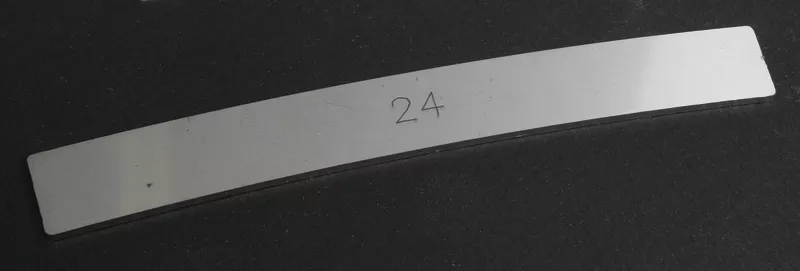 Ribbon Rail 24 HO Scale 5" Track Alignment Gauge 24" Radius Curve